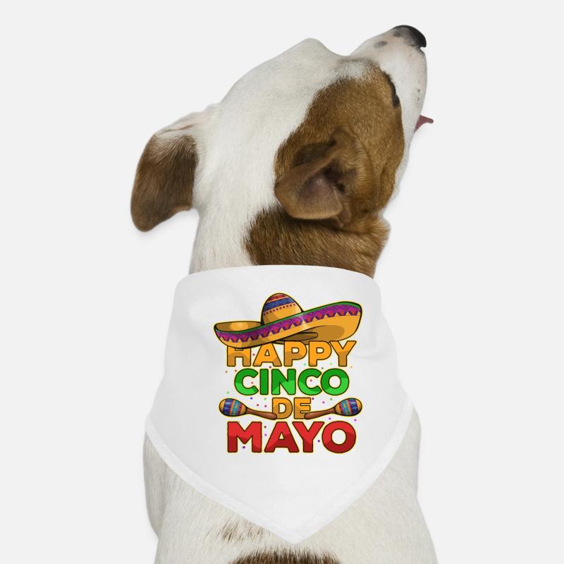 Cinco De Mayo Hunde-Bandana