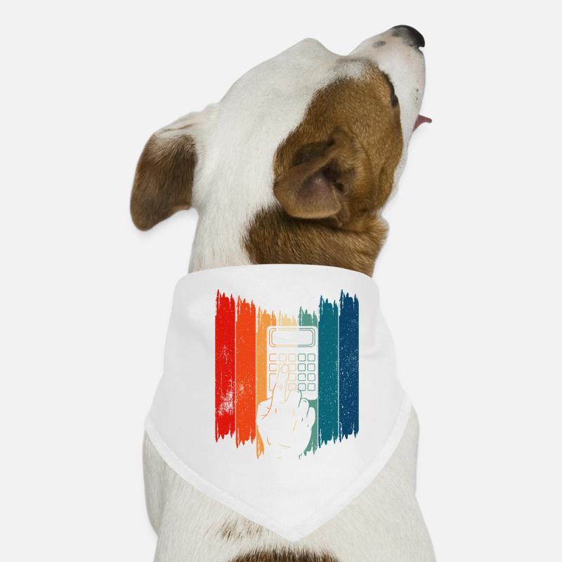Tenue de livres Comptable Comptable Bandana pour chien