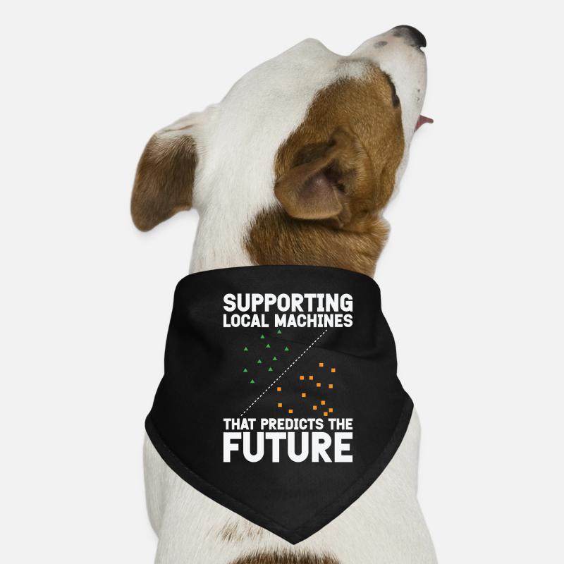 Support Vector Machines Programmierer Künstliche Hunde-Bandana