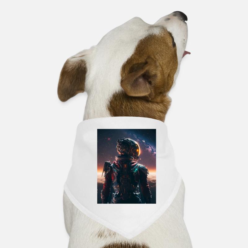 Shepard de la galaxie astronaute de l’espace Galaxy Bandana pour chien