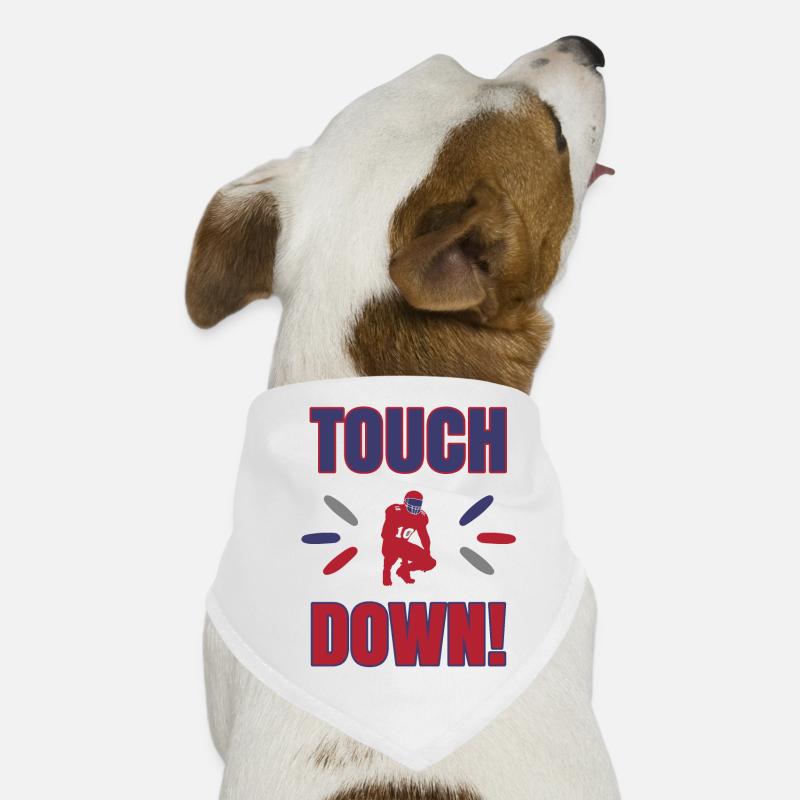 FoundLux New Design, TOUCH DOWN! Dog Bandana