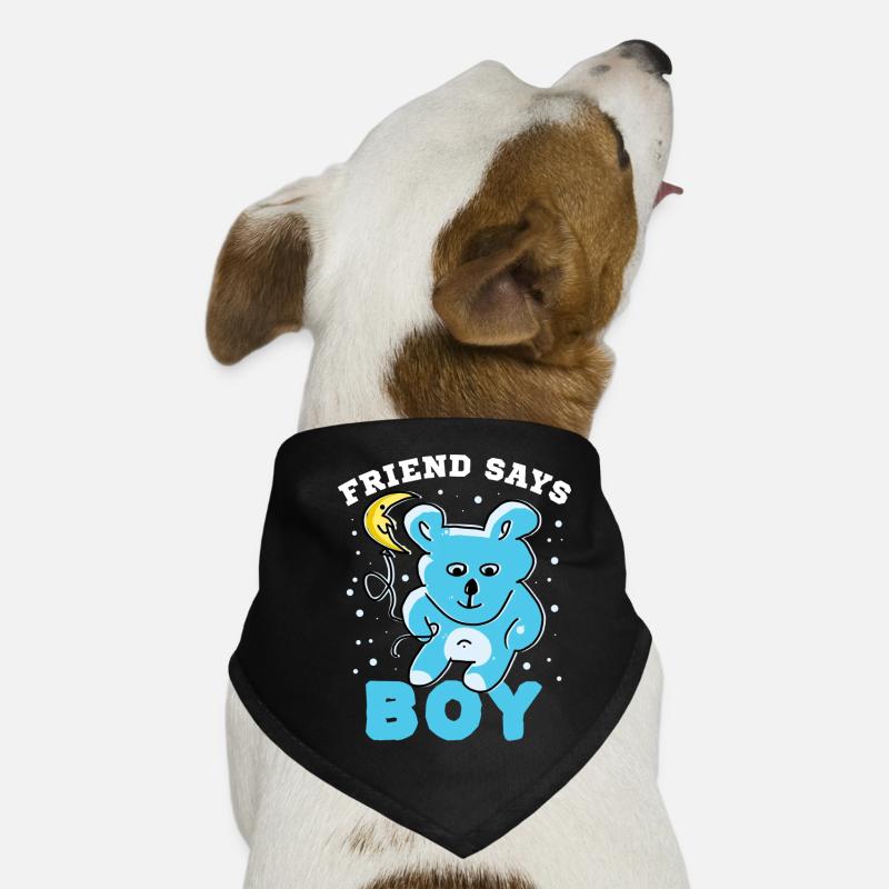 Junge - Babyshower Hunde-Bandana