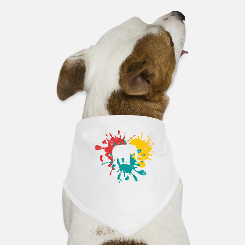 Elefant Hunde-Bandana