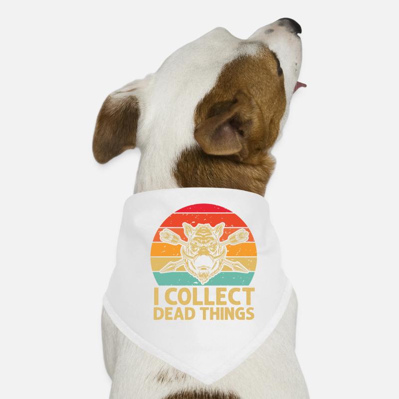I Collect Dead Things Dog Bandana