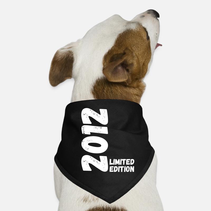 2012 Edition limitée Anniversaire Bandana pour chien