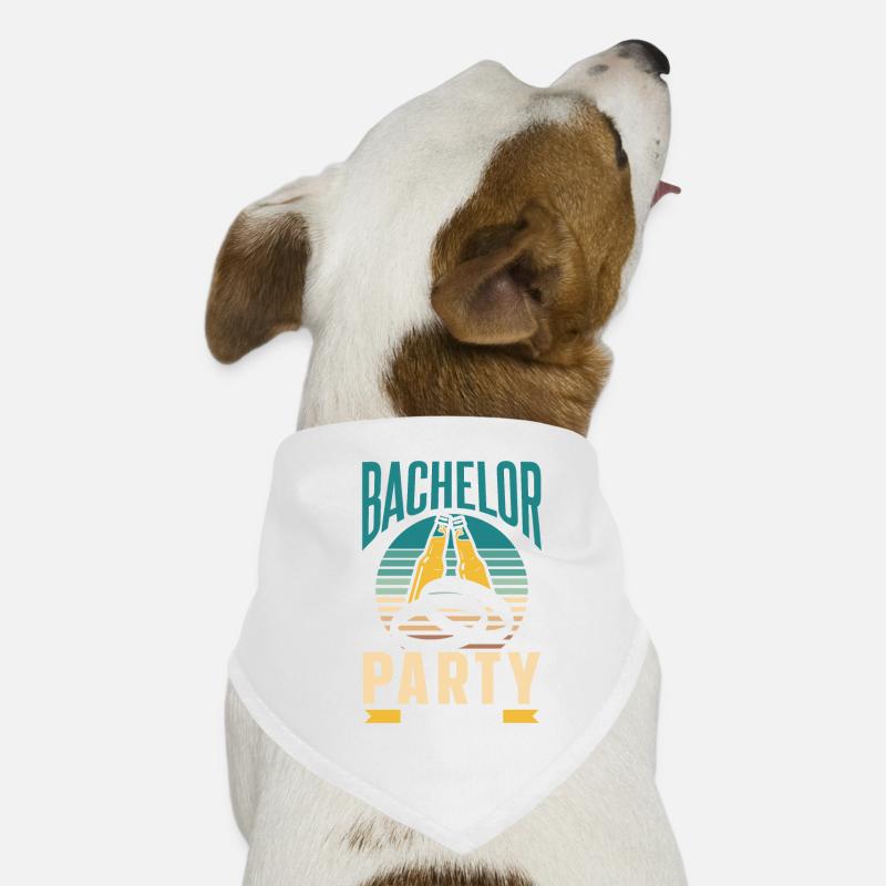 Équipe Bachelor Party Bachelor Bandana pour chien