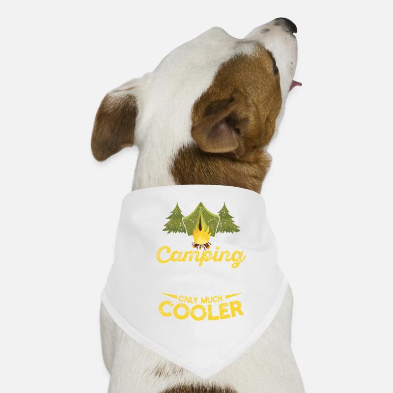 Ich bin ein Camping Dad wie ein normaler Daddy nur Hunde-Bandana