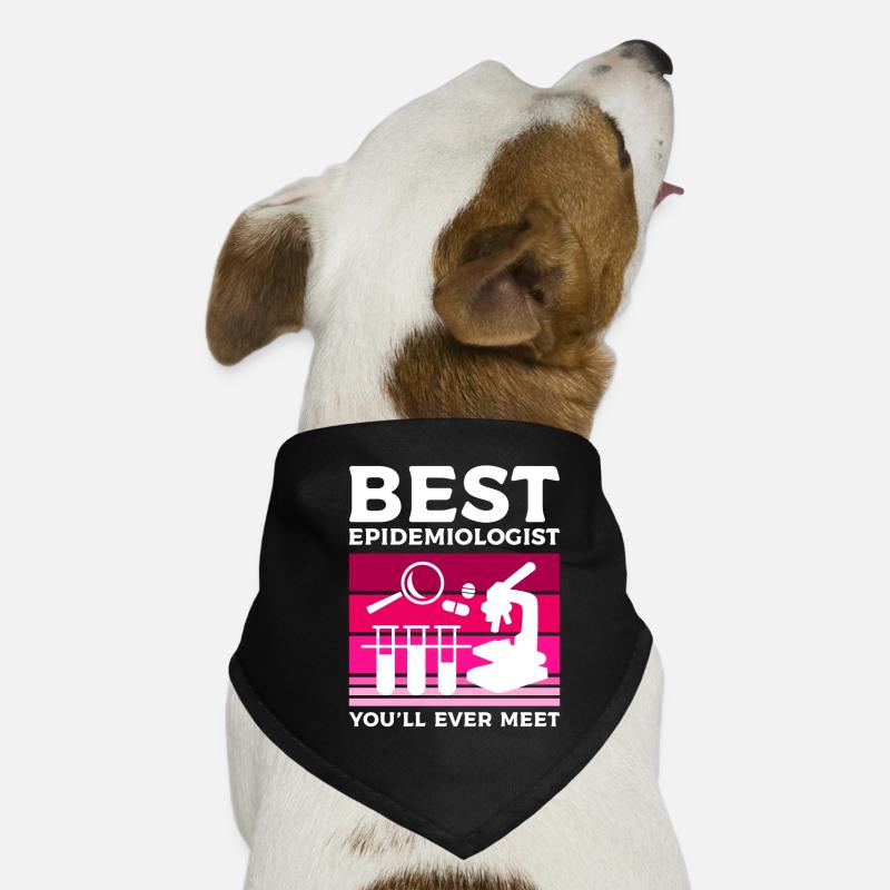 Le meilleur épidémiologiste que vous rencontrerez jamais en épidémiologie Bandana pour chien