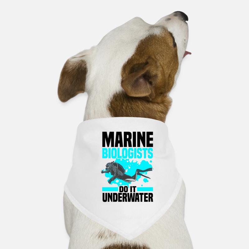 Meeresbiologe Hunde-Bandana