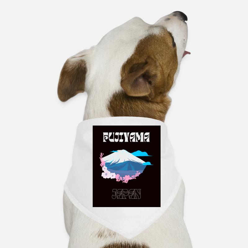 Fujiyama - Hunde-Bandana - Weiß