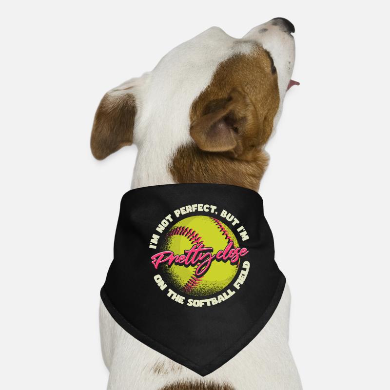 Softball Gift Softball Player Pitcher Catcher Dog Bandana