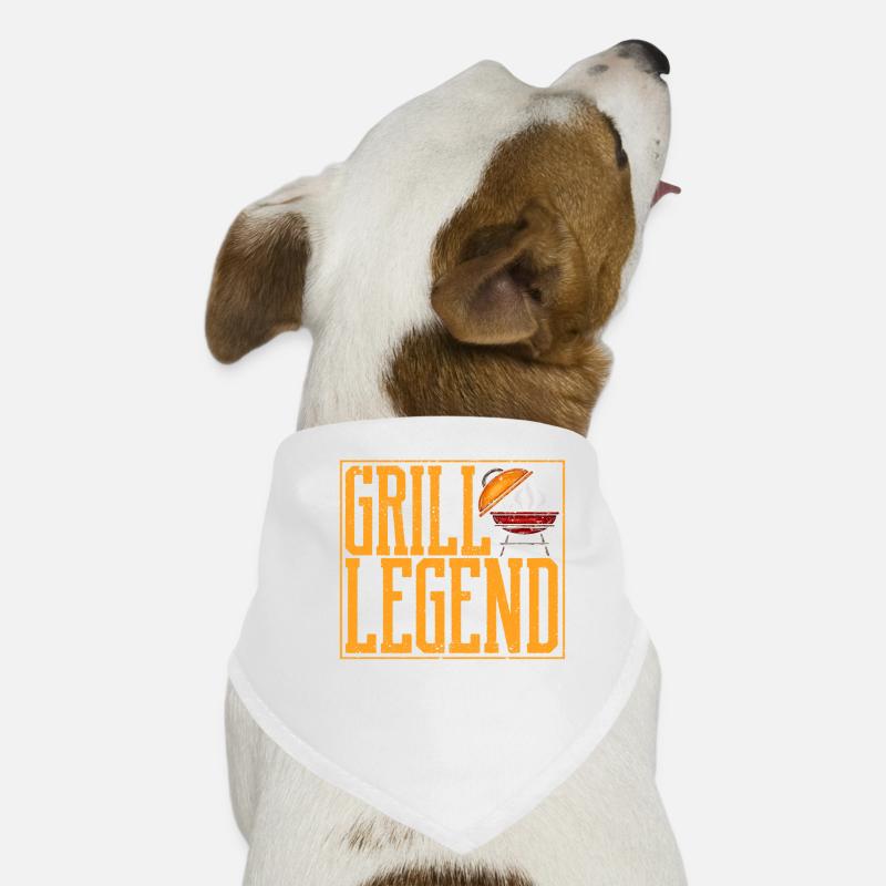 Grill Legend BBQ Fleisch Räuchern Grillen Liebe Hunde-Bandana