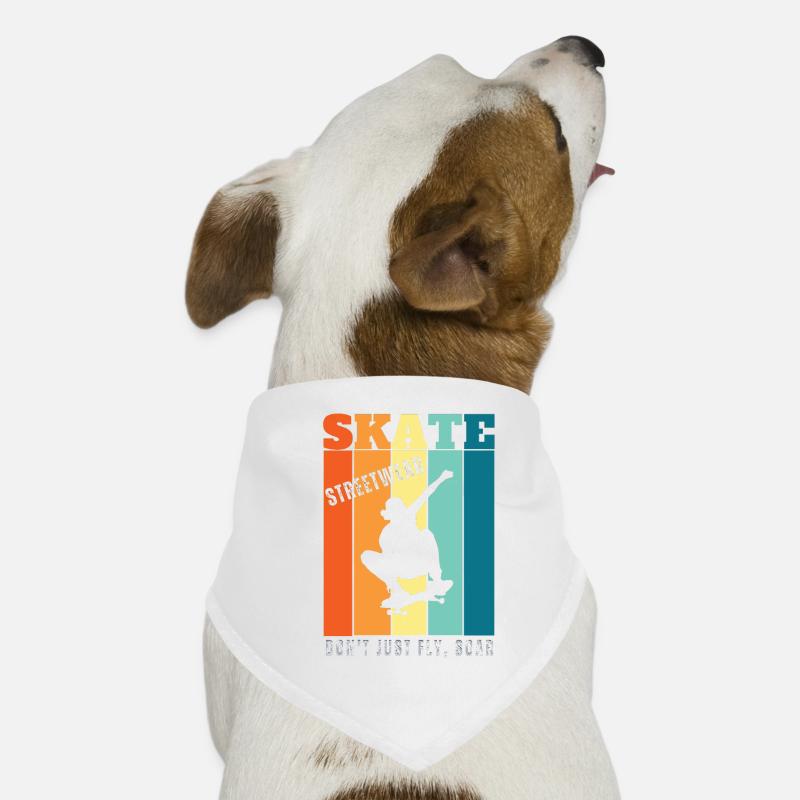 Skateborading | Don't just fly, soar Bandana pour chien