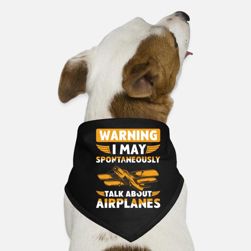 Je parle des avions Bandana pour chien