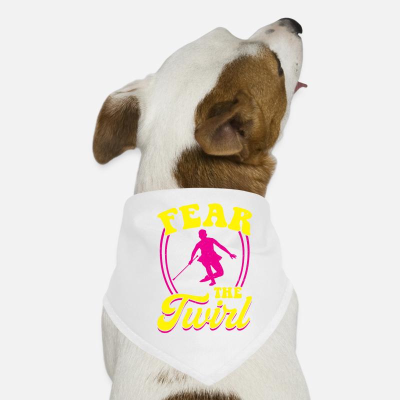 Fear The Twirl - Baton Twirler Bandana pour chien