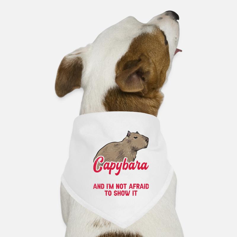 Capybara Nagetier Hunde-Bandana