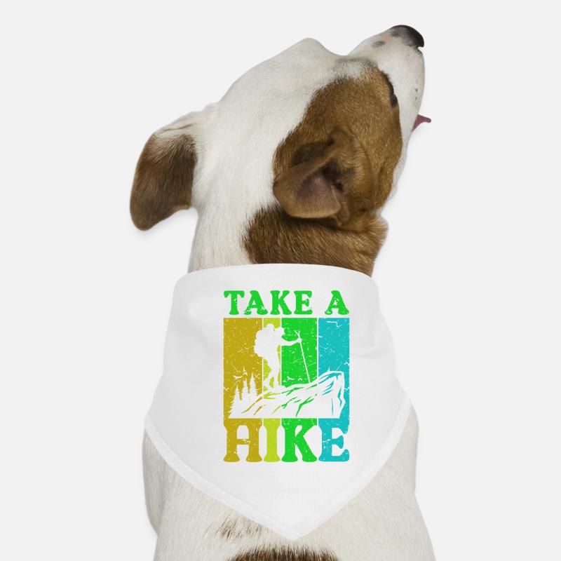 Take a Hike Wanderer Hiking Berge Hunde-Bandana