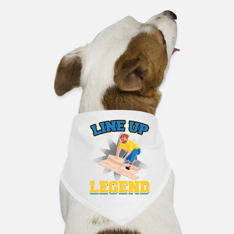 Line Up Legend - Flooring Installer Dog Bandana