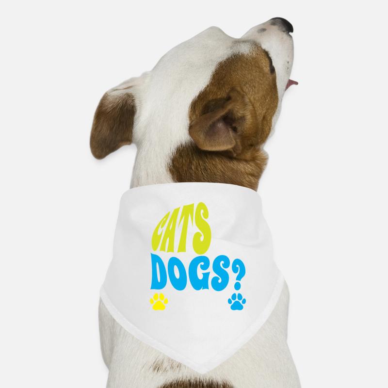 Katzen Oder Hunde Beide Liebhaber Katze Hund Hunde-Bandana