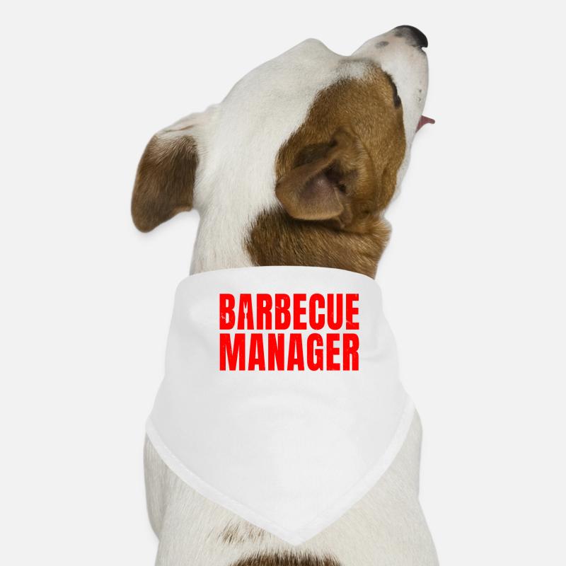 Drôle de tenue de gérant de barbecue Bandana pour chien