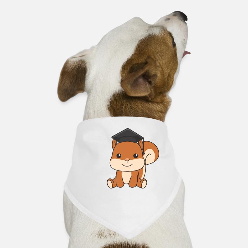 Kindergarten nailed it Eichhörnchen Graduation Hunde-Bandana