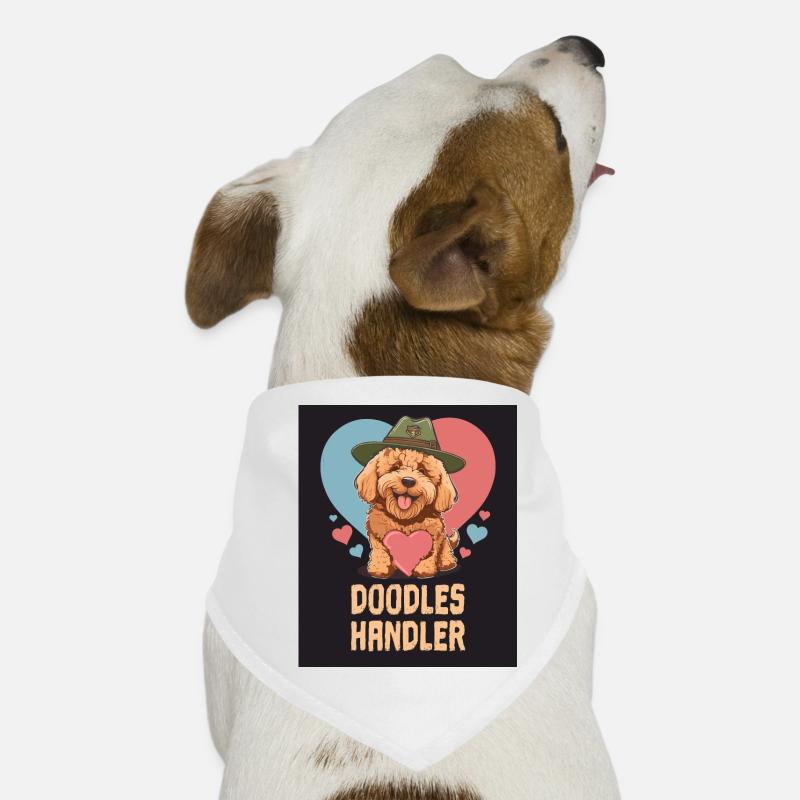 Doodles Handler Goldendoodle Dad Doodle Mama Mignon Bandana pour chien