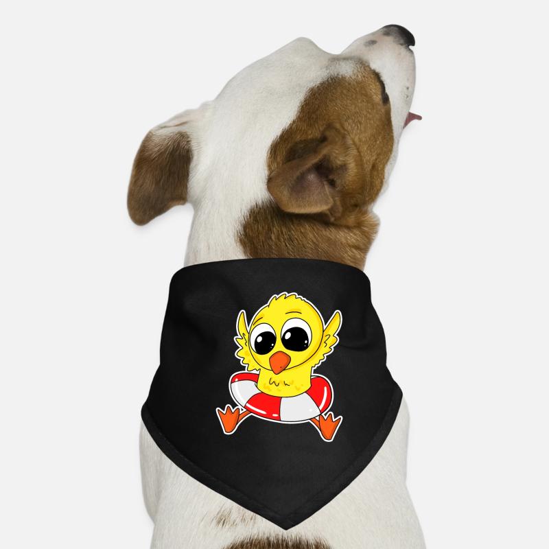 Duck bathing duck bathing Dog Bandana