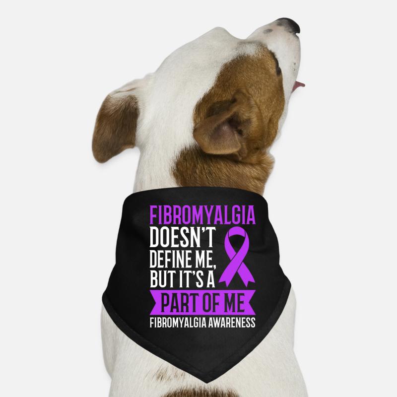 La fibromyalgie ne me définit pas, mais c'est le cas Bandana pour chien