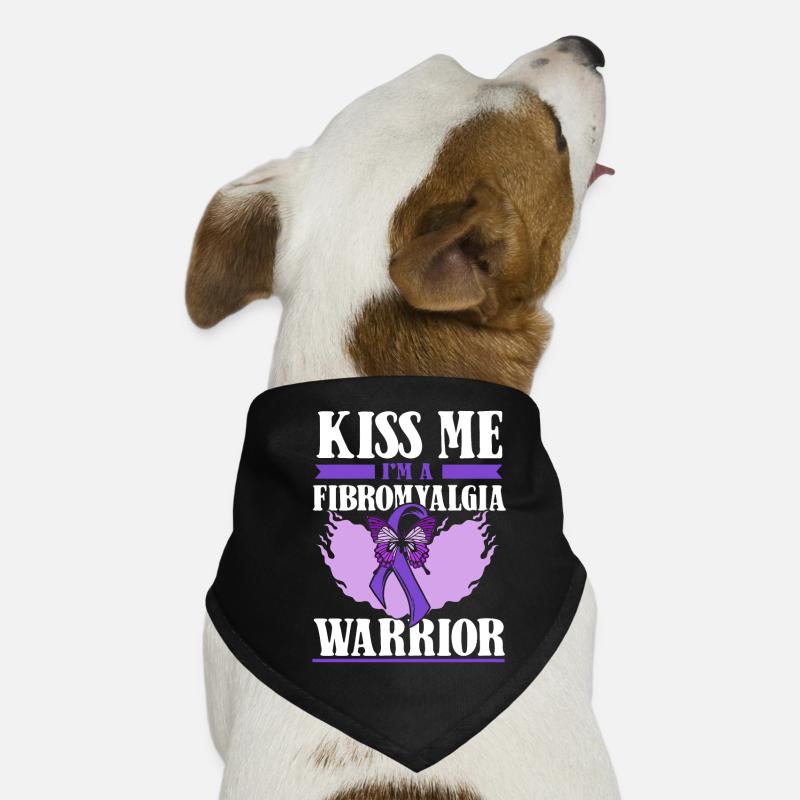 Fibromyalgie rhumatisme papillon Bandana pour chien