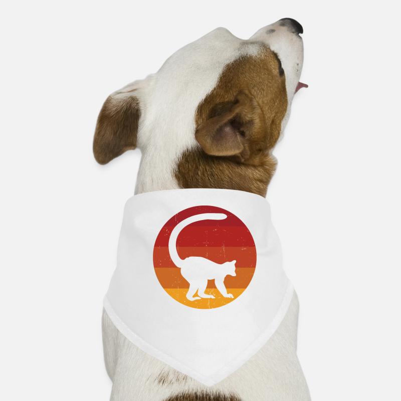 Lémurien Bandana pour chien