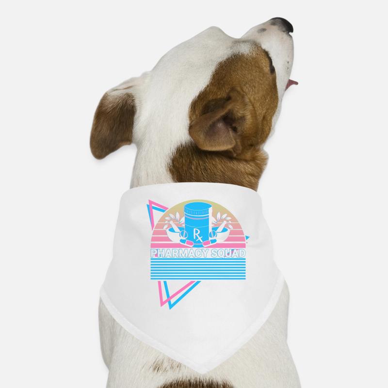 Apotheker Retro Hunde-Bandana