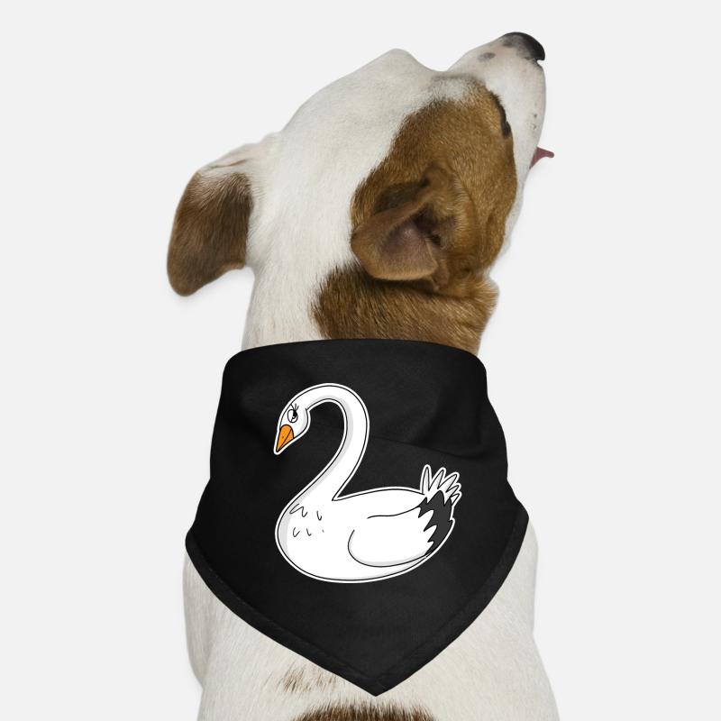 Cygne Bandana pour chien
