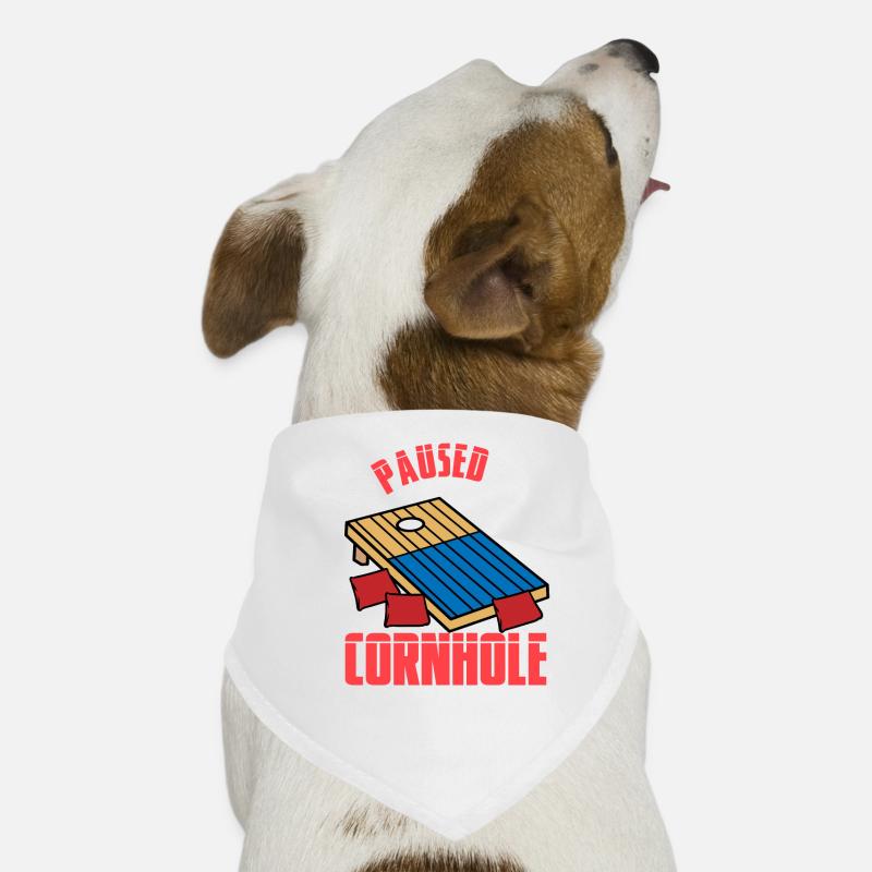 Lustiges Corn Hole Hunde-Bandana