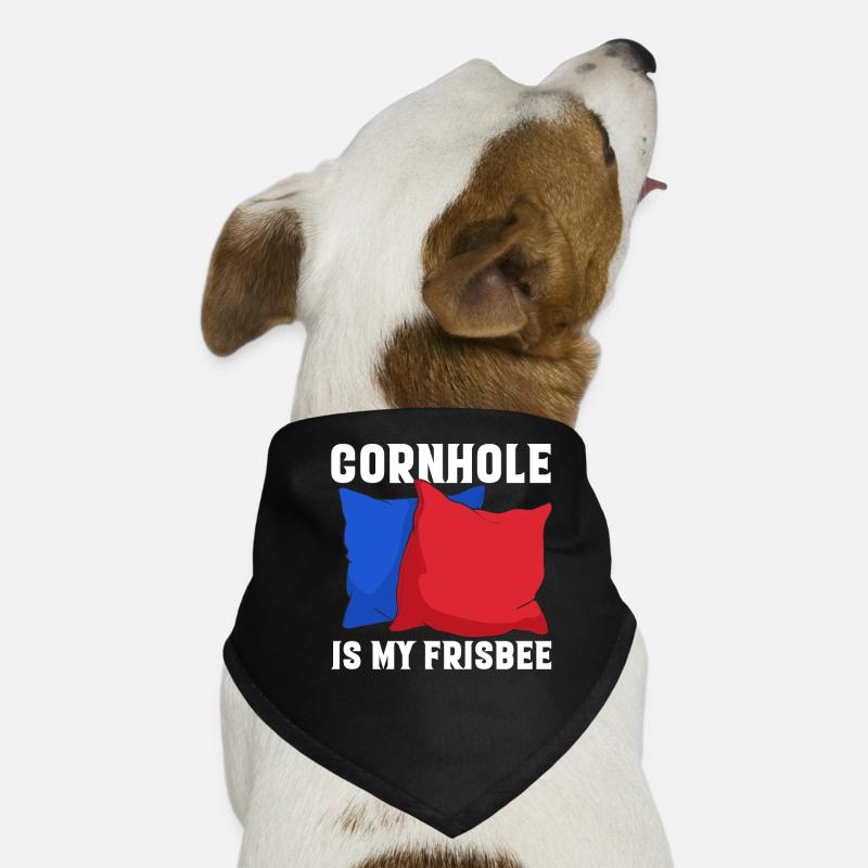 Funny Corn Hole Dog Bandana