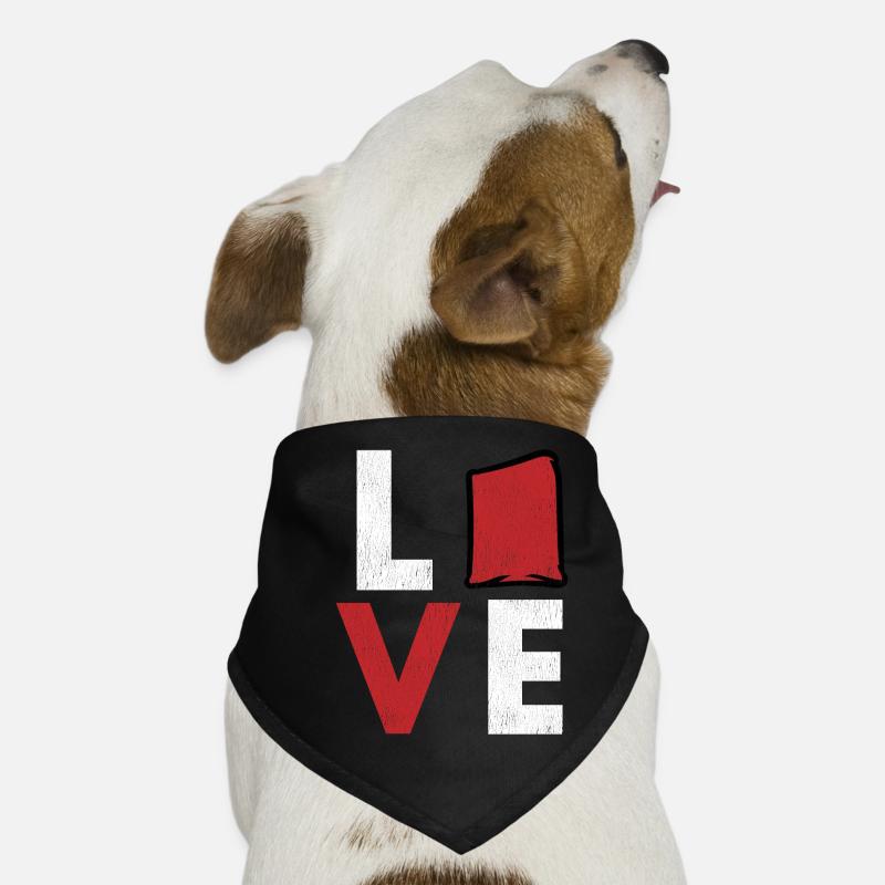 Trou de maïs Cornhole Bandana pour chien