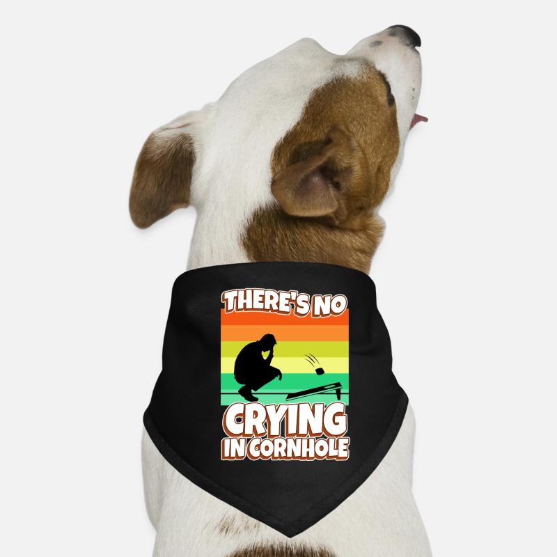 Il n’y a pas de pleurs dans le trou de maïs Bandana pour chien