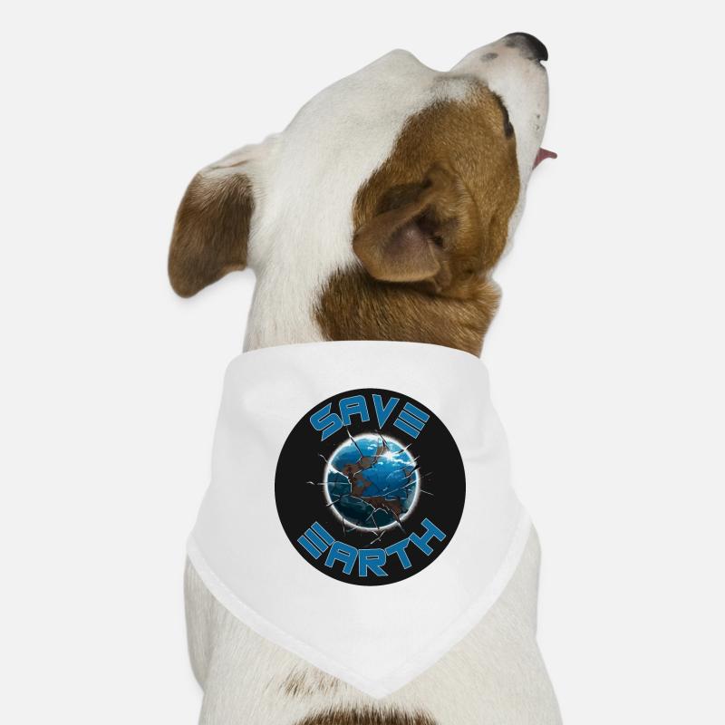 SAVE EARTH Dog Bandana