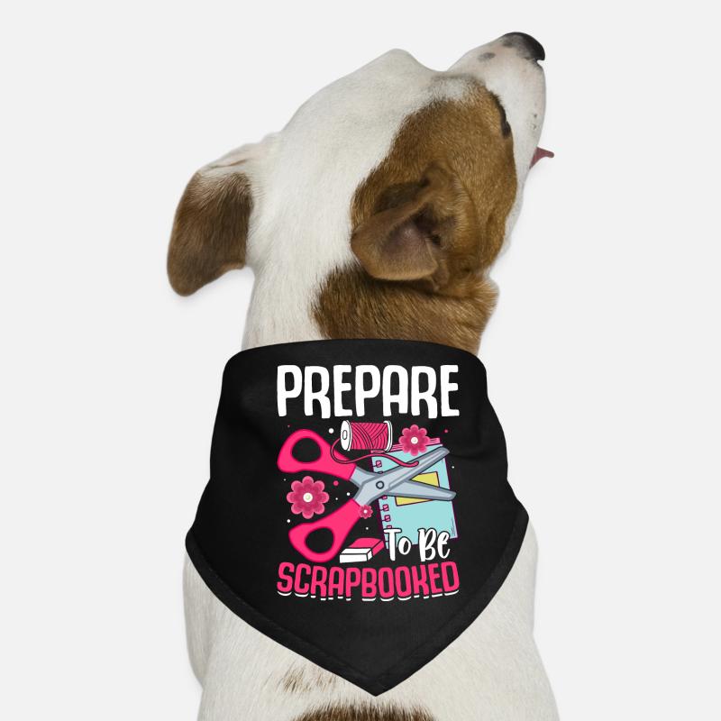 Scrapbooking Scrapbooker Bandana pour chien