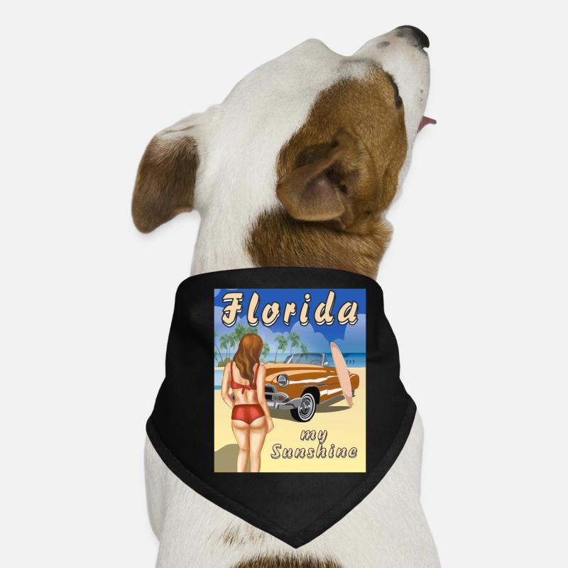 Floride mon soleil Bandana pour chien