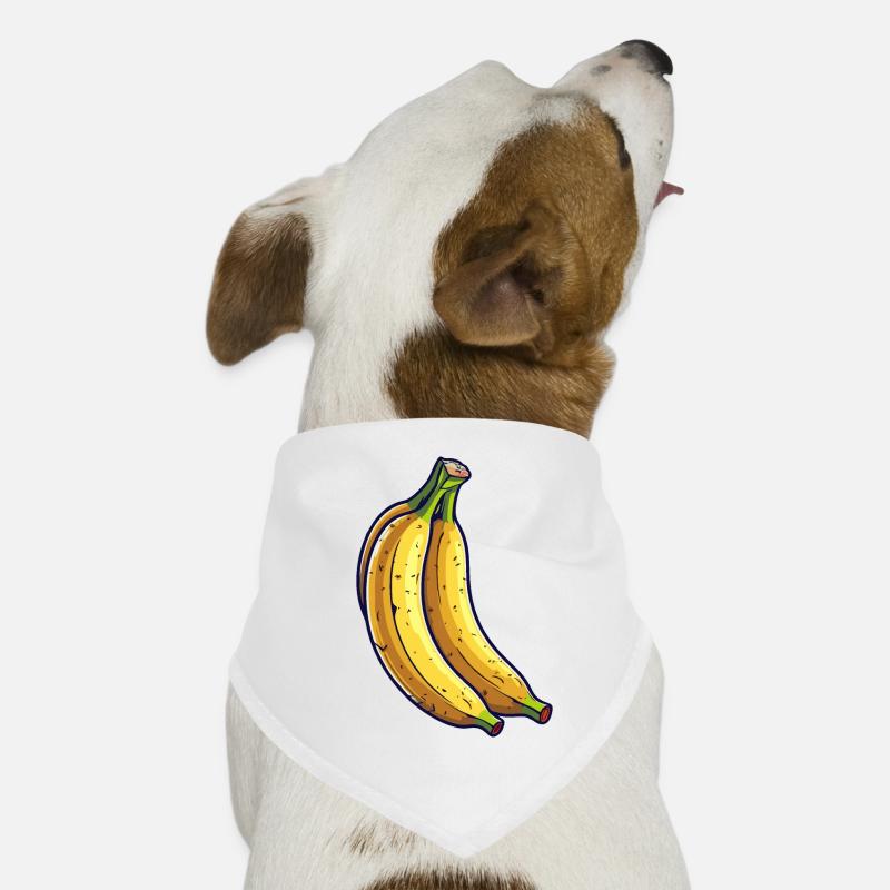 Bananes Bandana pour chien