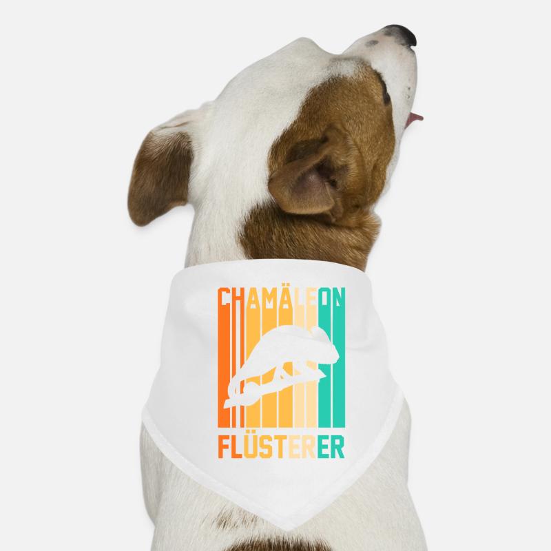 Chamäleon Flüsterer Hunde-Bandana