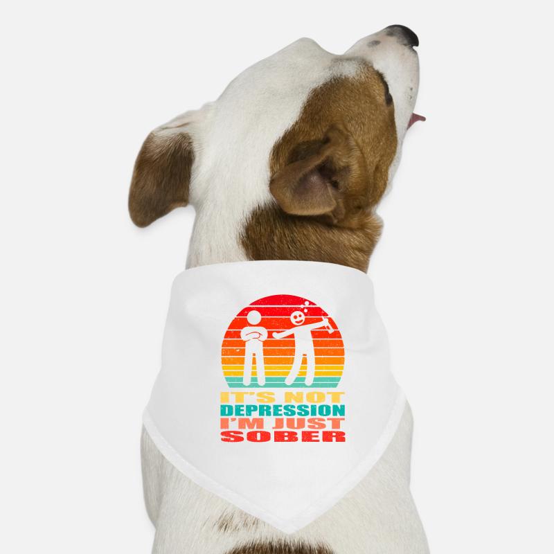 Black Humor Funny Dog Bandana