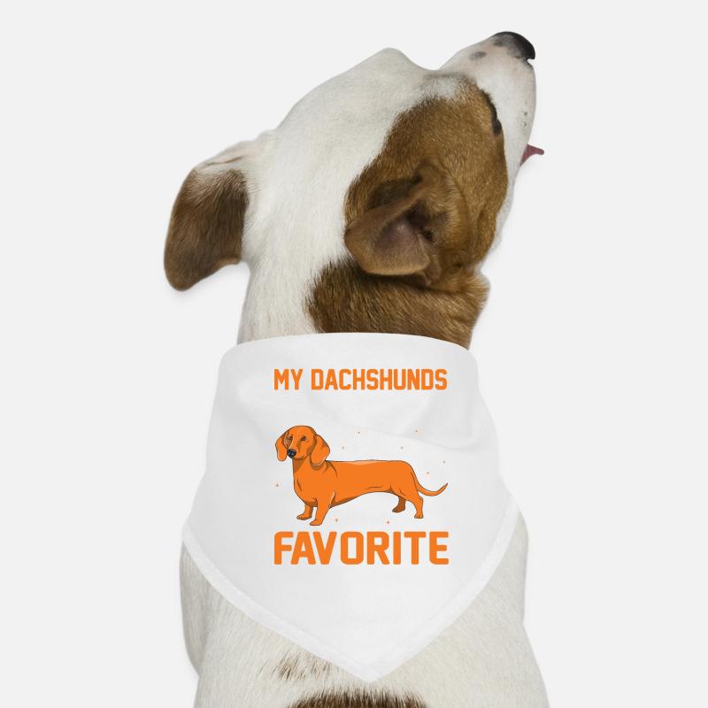 Mon amour teckel est mon type de loyauté préféré D Bandana pour chien