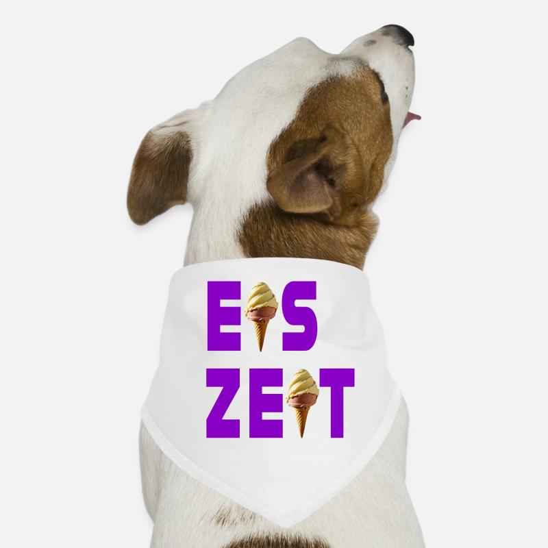 Eiszeit violet Hunde-Bandana