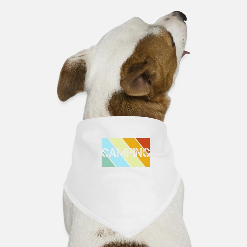 Camping Rétro Bandana pour chien