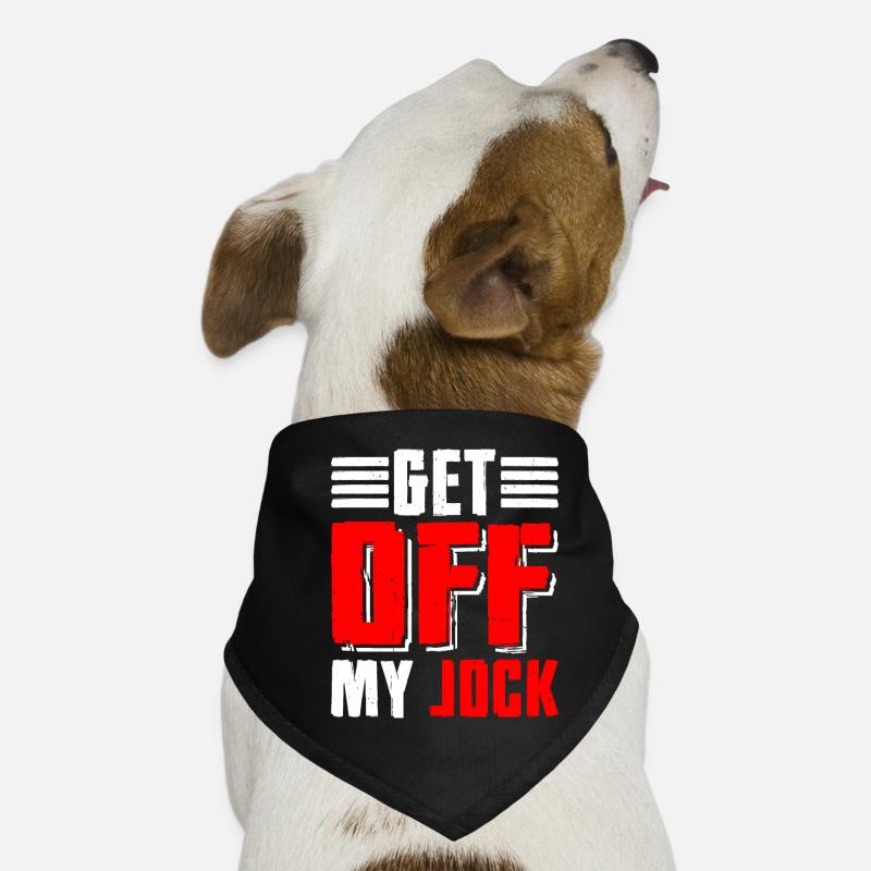 Descends de mon Jock 5 Bandana pour chien