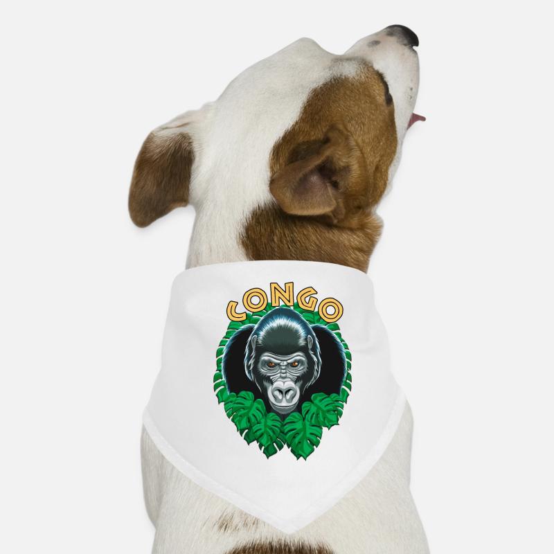 Kongo-Gorilla Hunde-Bandana