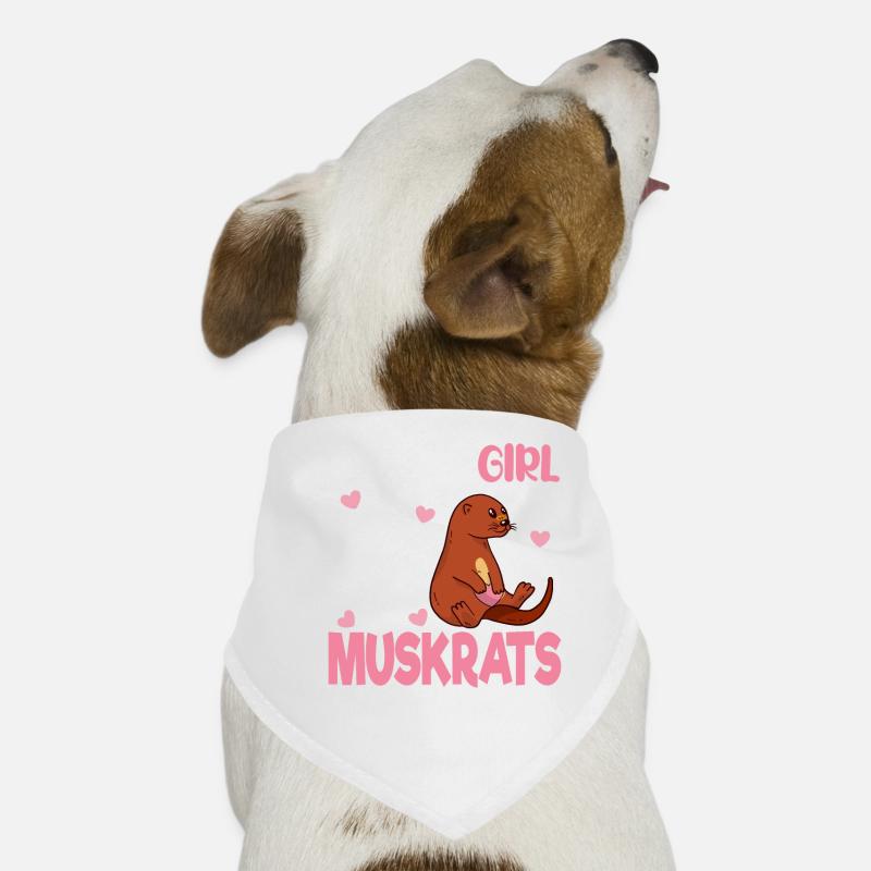 Rat musqué rétro Bandana pour chien