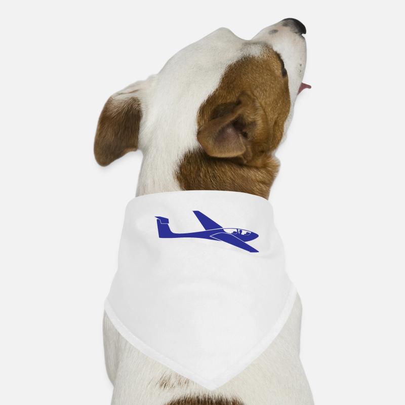 Glider Glider Pilot Airplane Gift Dog Bandana