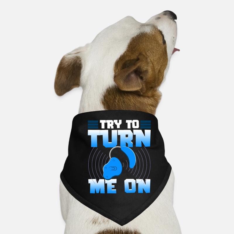 Deaf Pride Awareness ASL Sign Language Dog Bandana